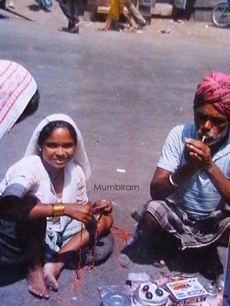 Kuttge with father, Mumbiram Village chief Ajmedar and his strong-willed daughter Khutke